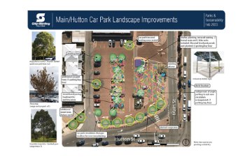 Concept design for Main Street Carpark